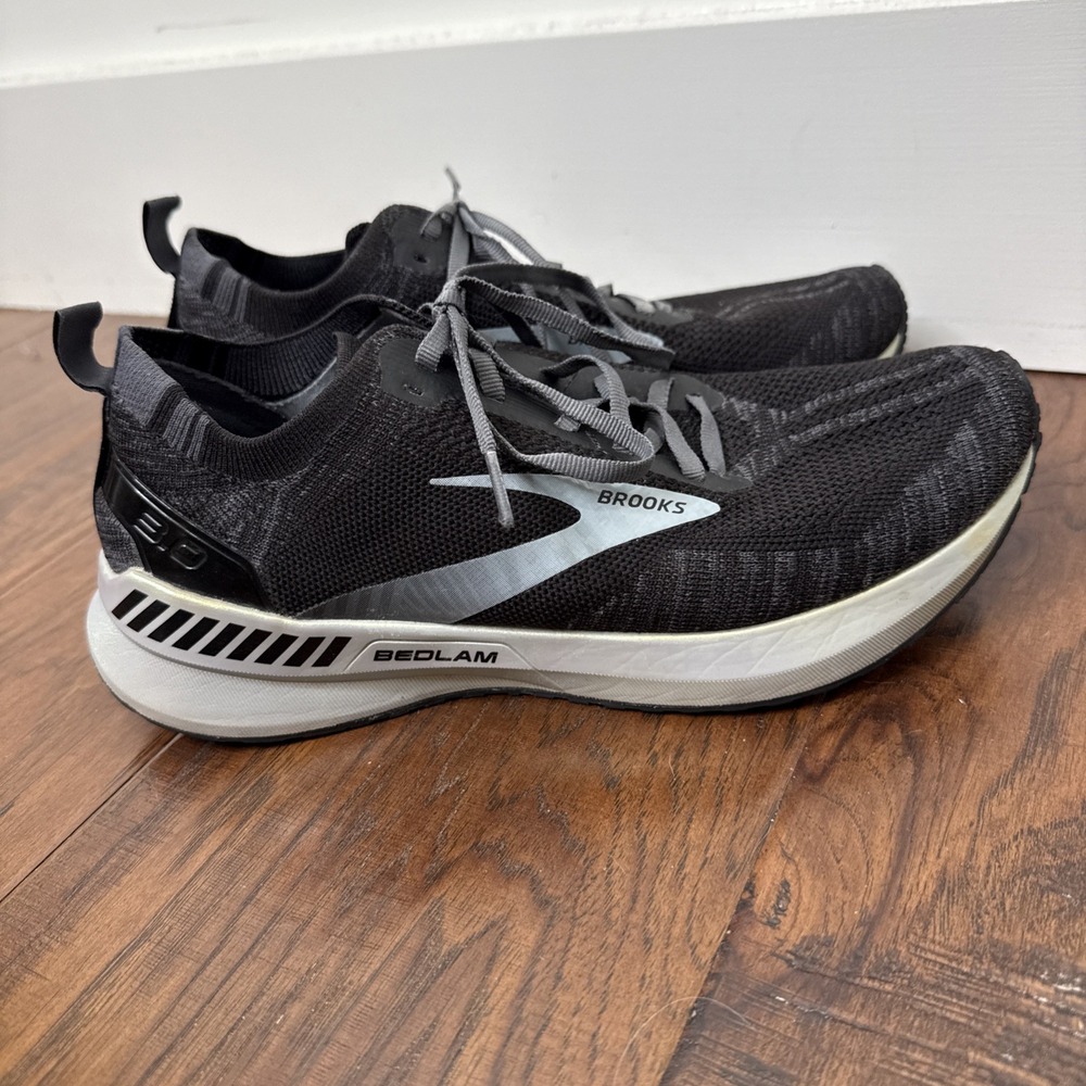 Brooks Bedlam 3.0 Sneakers Running Tennis Shoes Guiderails DNA Black Women's 9